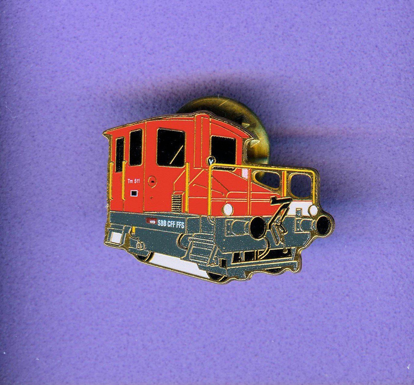 SBB/CFF/FFS Placchette & Badge: Schmid-Müller  SBB  Tm 511  Lim.1000 – Usato da Winterthur venduto da Sammleroase