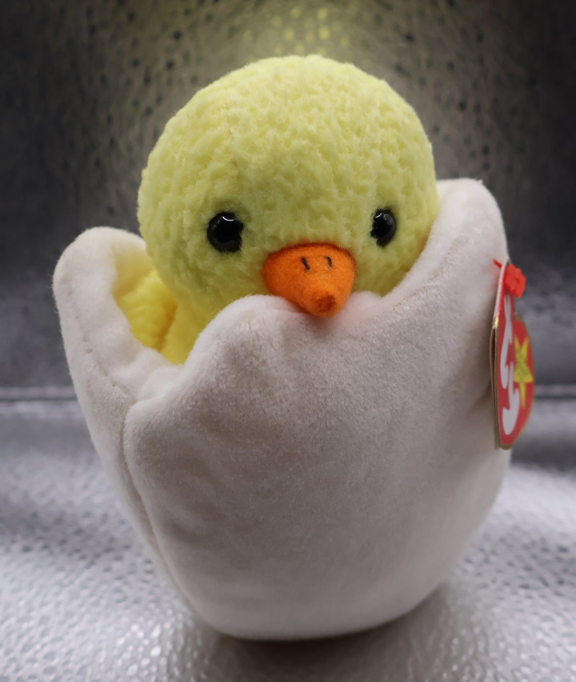Ty Giocattoli: Ty Beanie Baby  EGGBERT .. Geb.10.04.1998 – Usato da winterthur venduto da Beanieswis