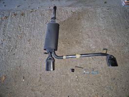 Sportauspuff VW Golf2 Duplex Neu!!
