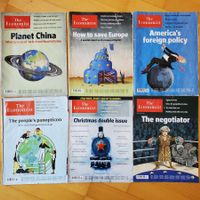 The Economist Sammlung (6 Stk) - Trump, Brexit & China