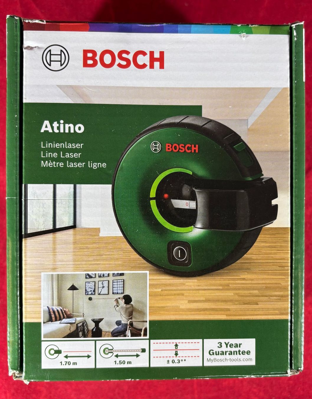 Bosch Messen: Bosch Atino – Laser lignes – Gebraucht aus Biel/Bienne von new-life