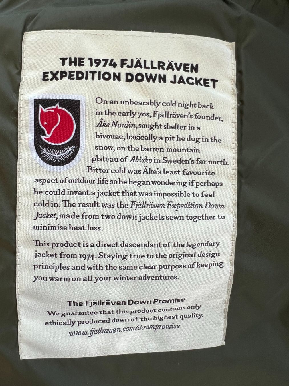 Fjällräven Giacche: Fjällräven Daunenjacke – Usato da Zürich venduto da vslatt 3