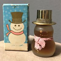 Alte Parfum Miniatur AVON Schneemann