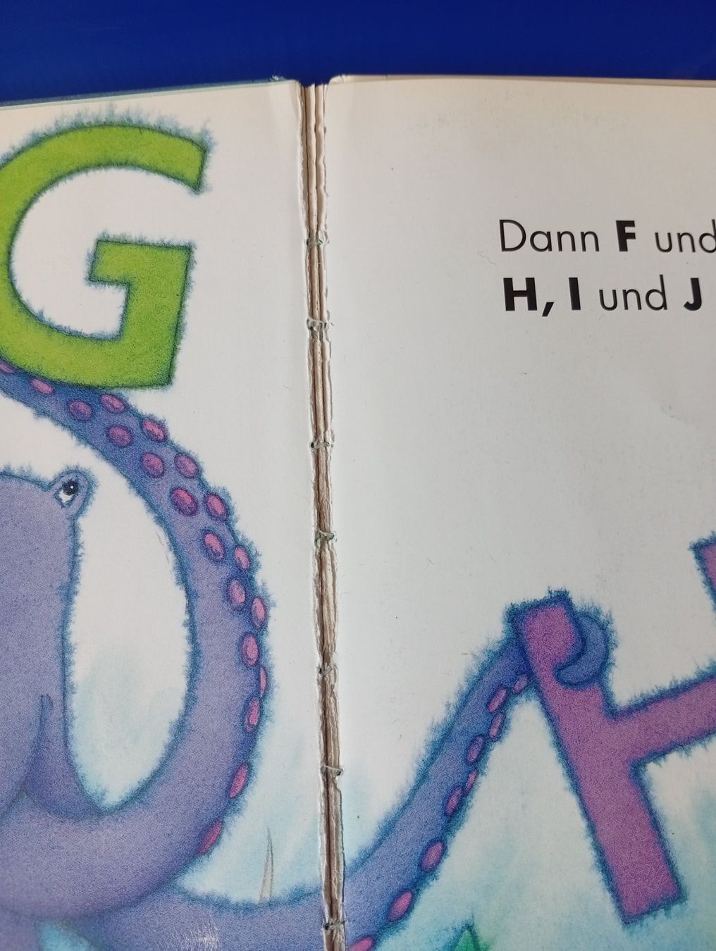 Libri: antik DER REGENBOGENFISCH lernt ABC ab 2.--Fr – Usato da Killwangen venduto da Freds7 5