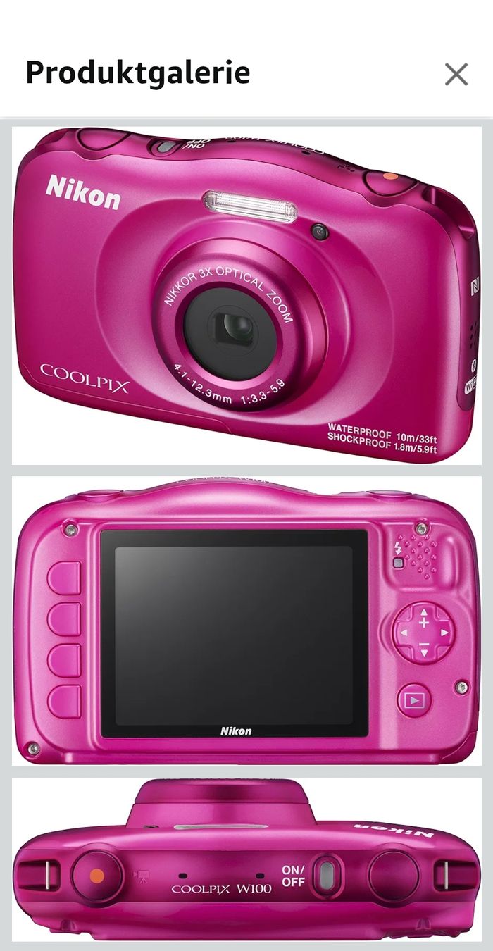 Nikon Appareil photo: Nikon W100 Waterprofi 10m – D'occasion à Dietlikon par dar_x67k