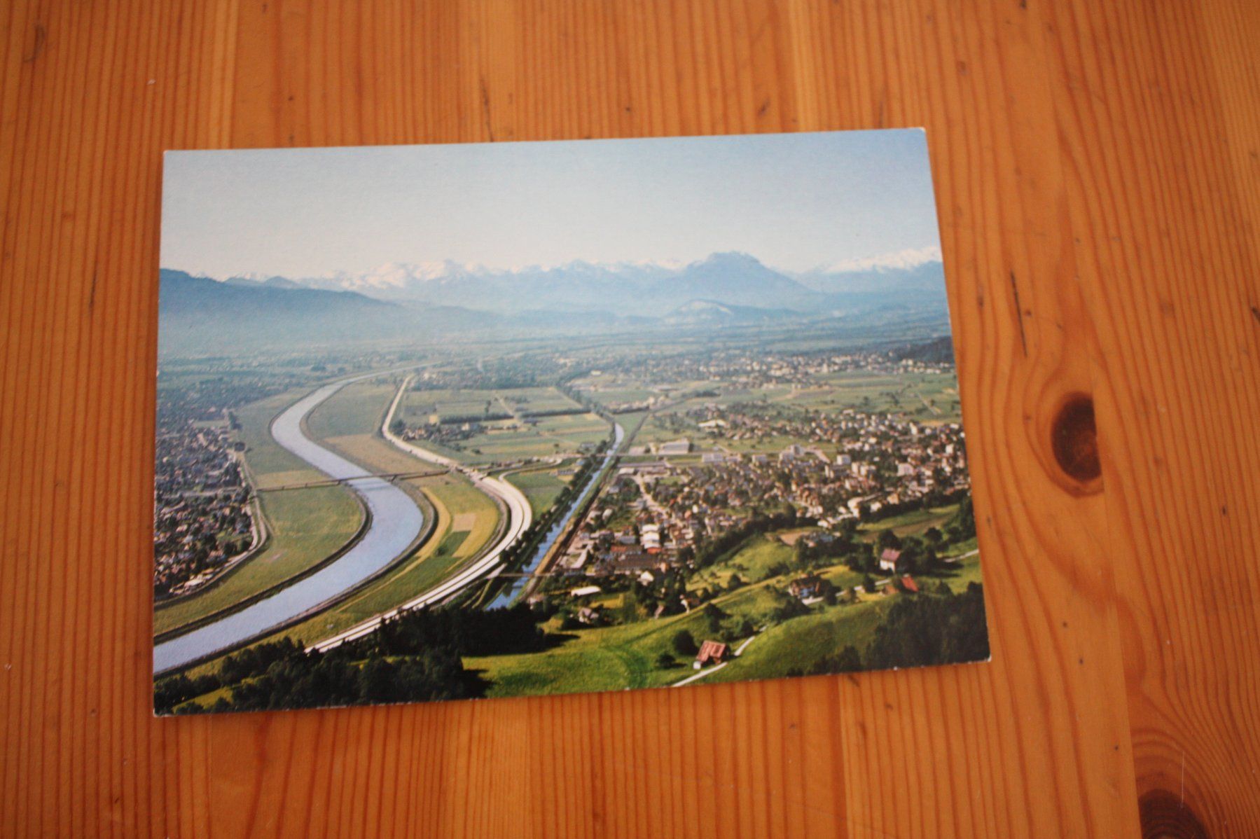 Cartoline postali: Im Rhein Rheintal – Usato da Altstätten SG venduto da sulim
