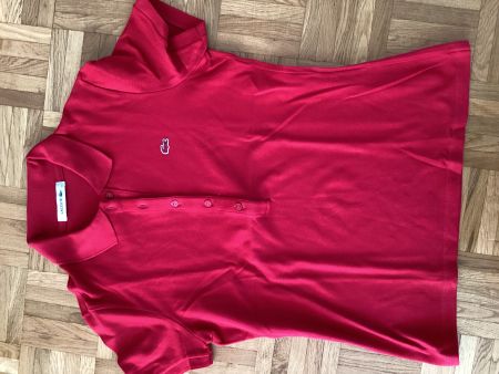 Damen Polo Shirt Lacoste rot Grösse 38 S gebraucht