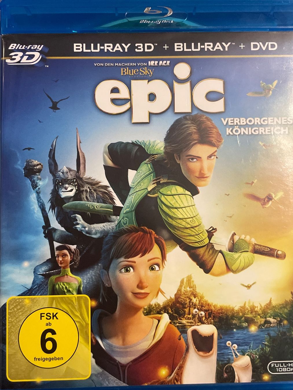 Tutti i DVDs: Epic - Verborgenes Königreich  3D / 2D – Usato da Waldenburg venduto da Gonzo8