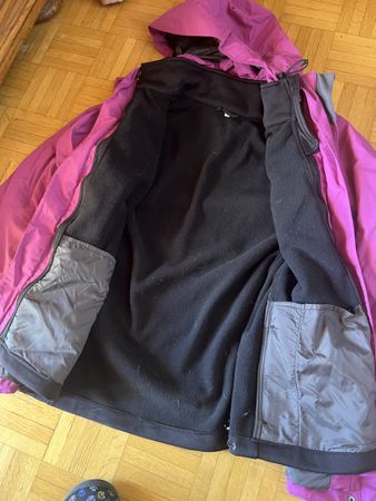 Warme Jacke abnehmbaares Fleece, veste avec fleece amovible