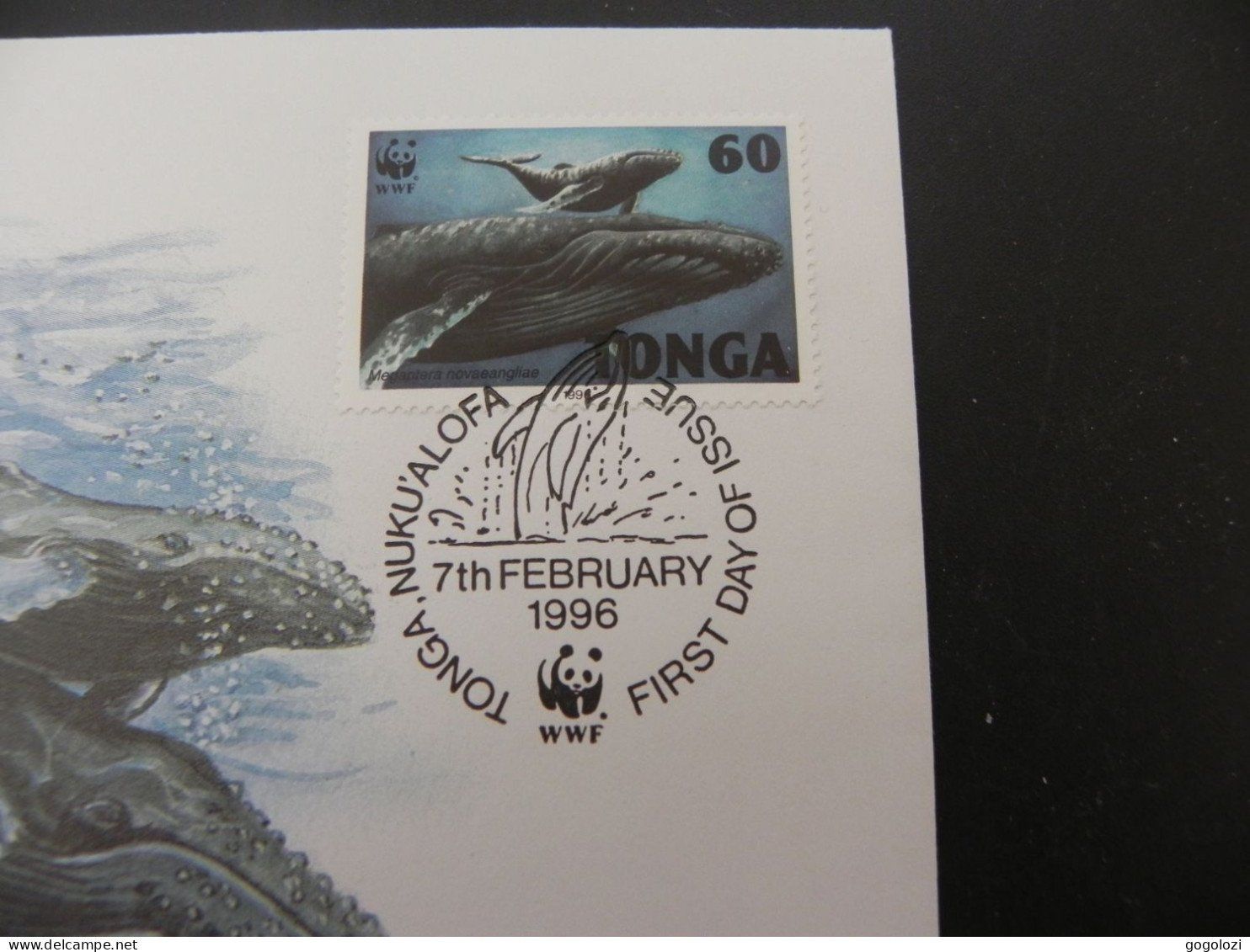 Tutti le monete: WWF Münzbrief Tonga Buckewal 1996 – Usato da Biel/Bienne venduto da Gogolozi 2