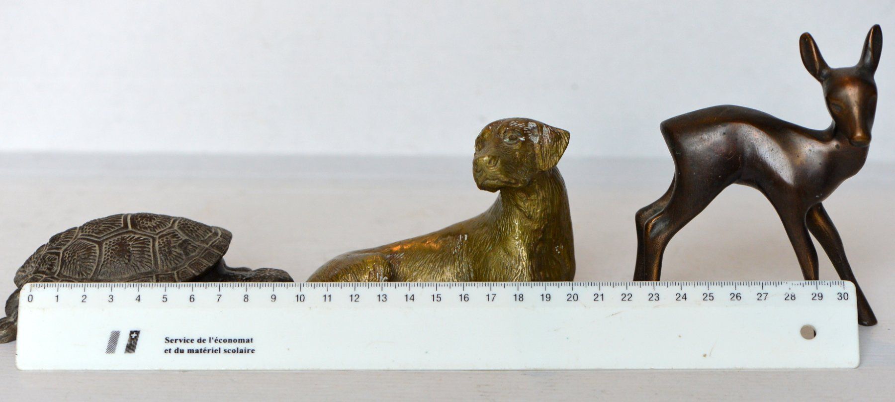 Statuette: Lot de trois animaux en métal – Usato da Neuchâtel venduto da Neuchatel 2