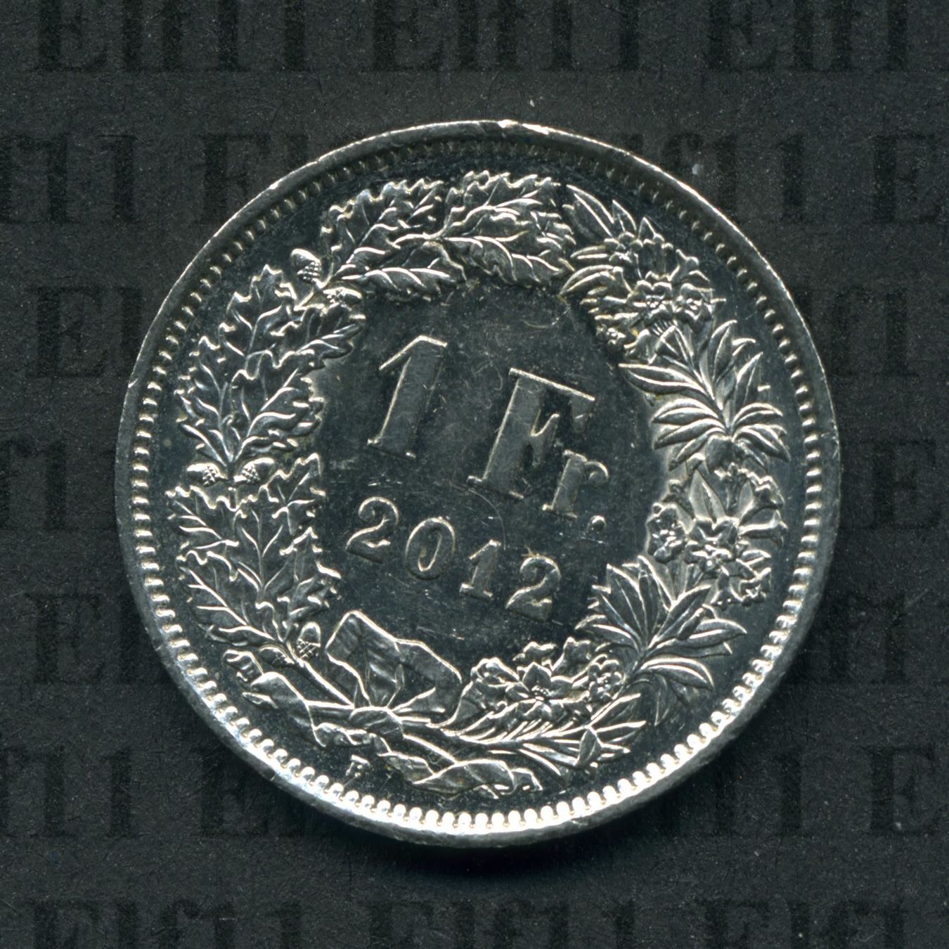 Tutti le monete: CHF___1.00 2012 vz+ 1 Franken – Usato da Widnau venduto da Elf11