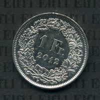 CHF___1.00 2012 vz+ 1 Franken