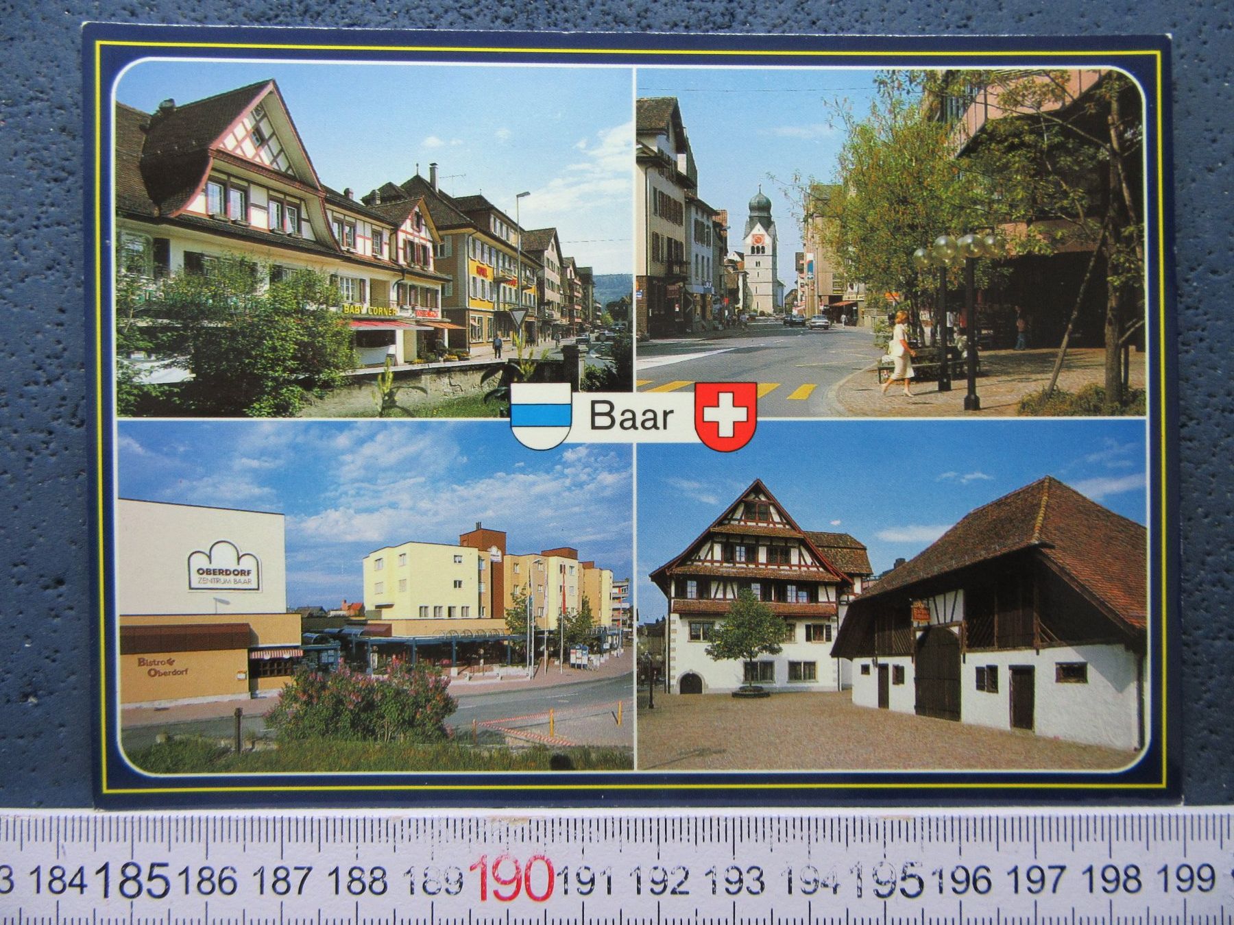 Cartoline postali: BAAR ZUG AK – Usato da Ettingen venduto da Hausi4711