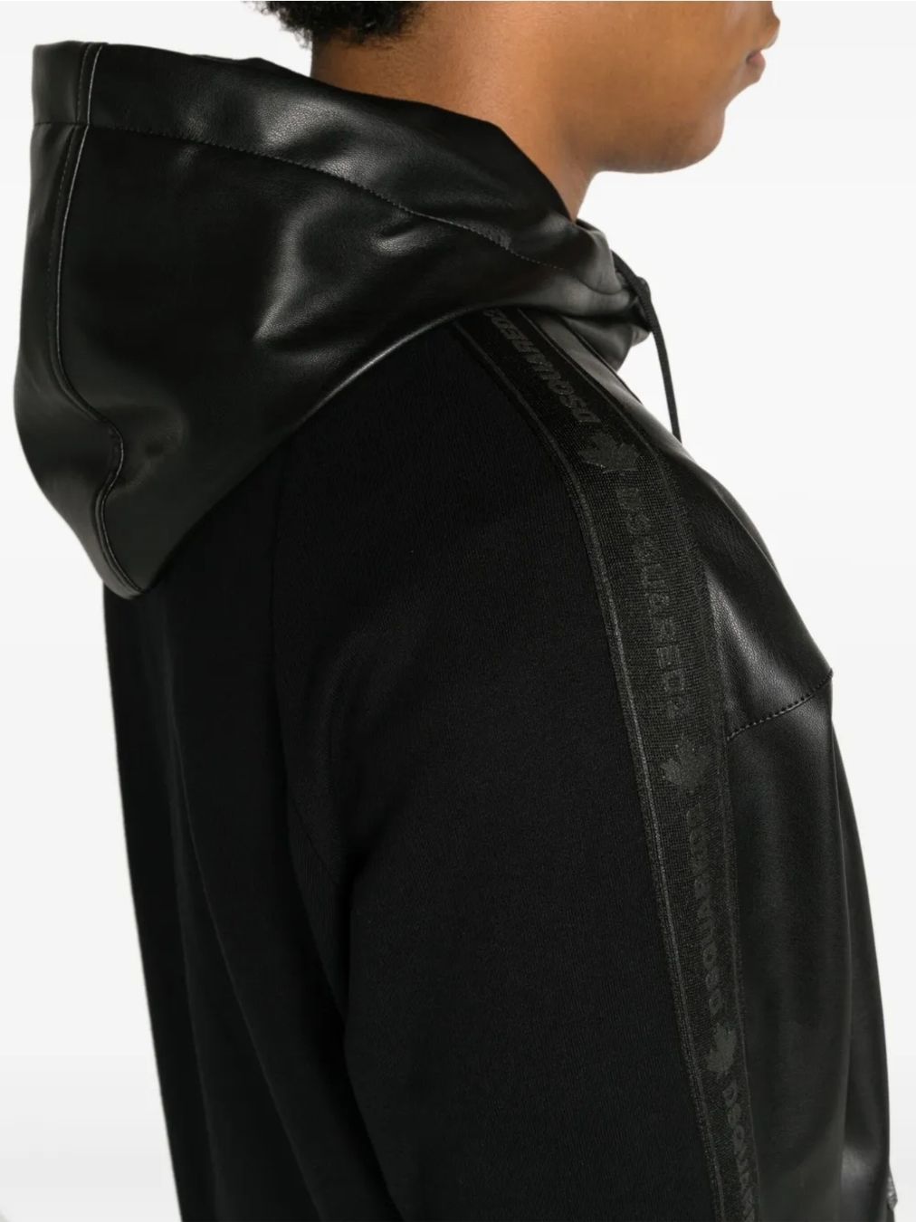 Dsquared2 Jacken: Dsquared2 Lederjacke mit Kapuze – Neu und originalverpackt aus Amriswil von newschweiz 2