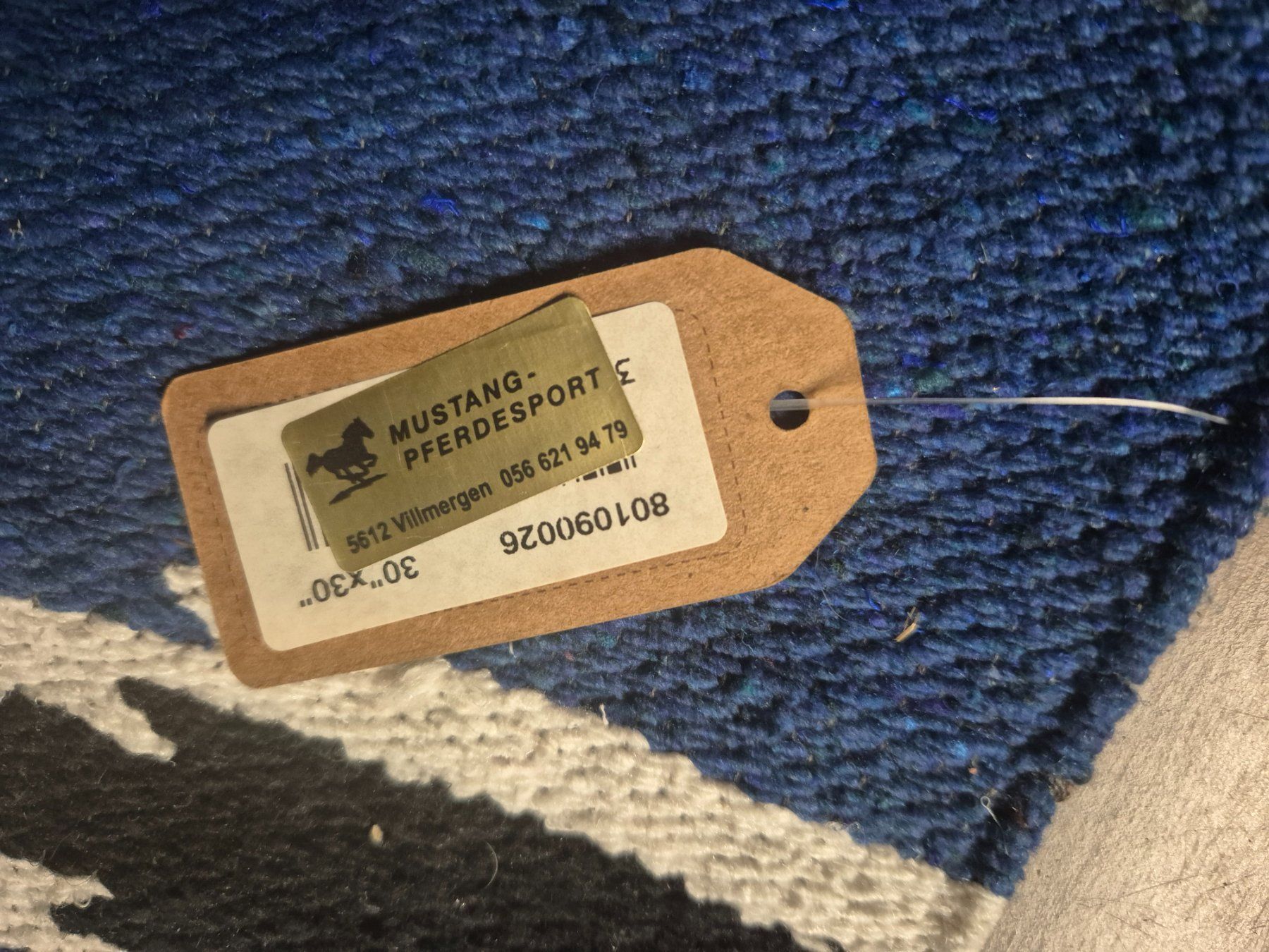 Briglie & Cavezze: Western Blanket Blau NEU – Usato da Meggen venduto da Orrinka20 3