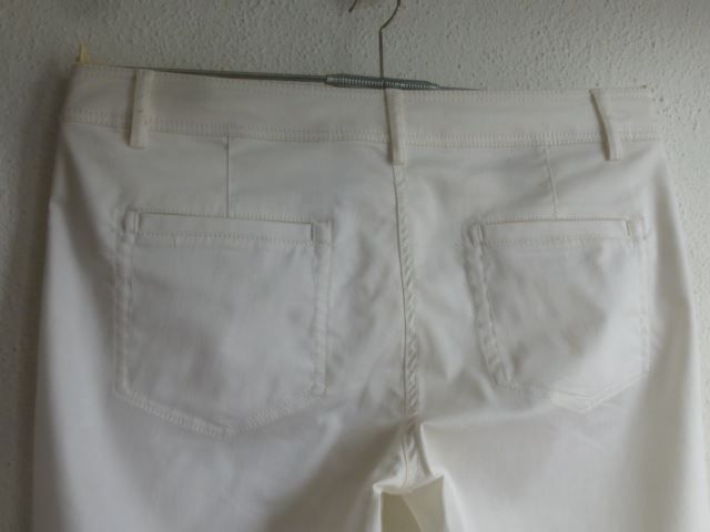 Hosen: Hose Weiss Gr. 44  100 % Baumwolle – Neu (gemäss Beschreibung) aus Hinwil von Glasperlen 2