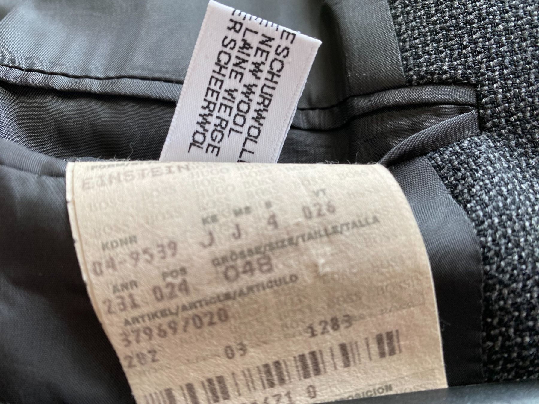 Hugo Boss Giacche: Veston von Hugo Boss, Grösse 48 – Usato da Zürich venduto da leo0105 6
