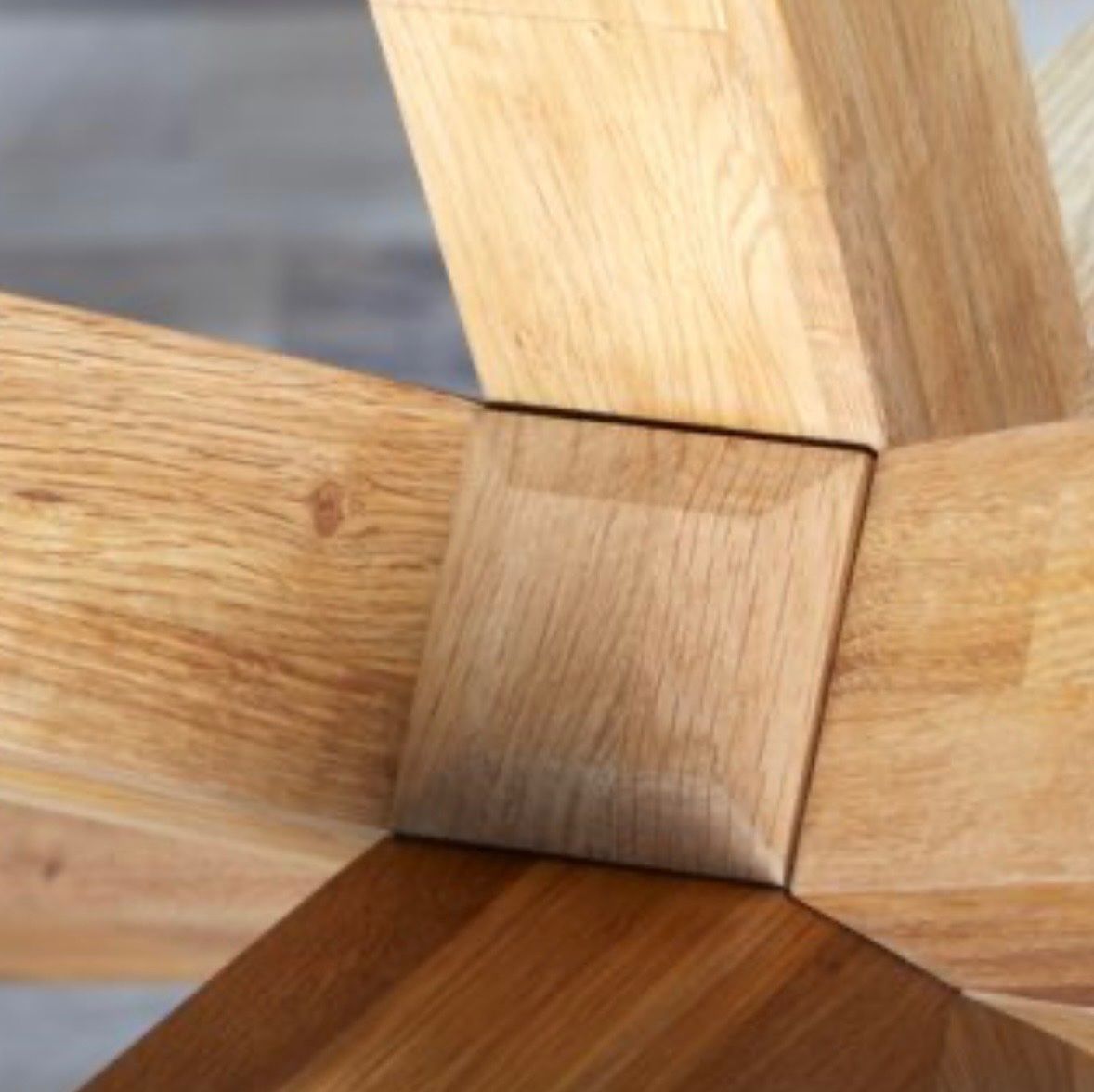 Jysk Tables: Glastisch Eiche 160x90 – D'occasion à Oberrieden par mari_na.suisse 3