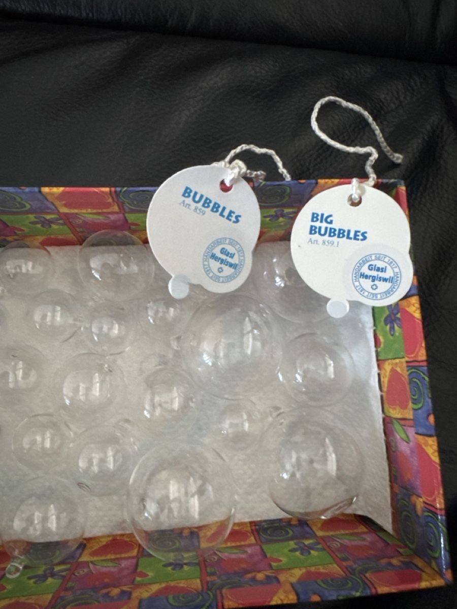 Glasi Hergiswil Bicchieri: Glasi Hergiswil Bubbles – Nuovo (secondo la descrizione) da Unterseen venduto da Zurbi