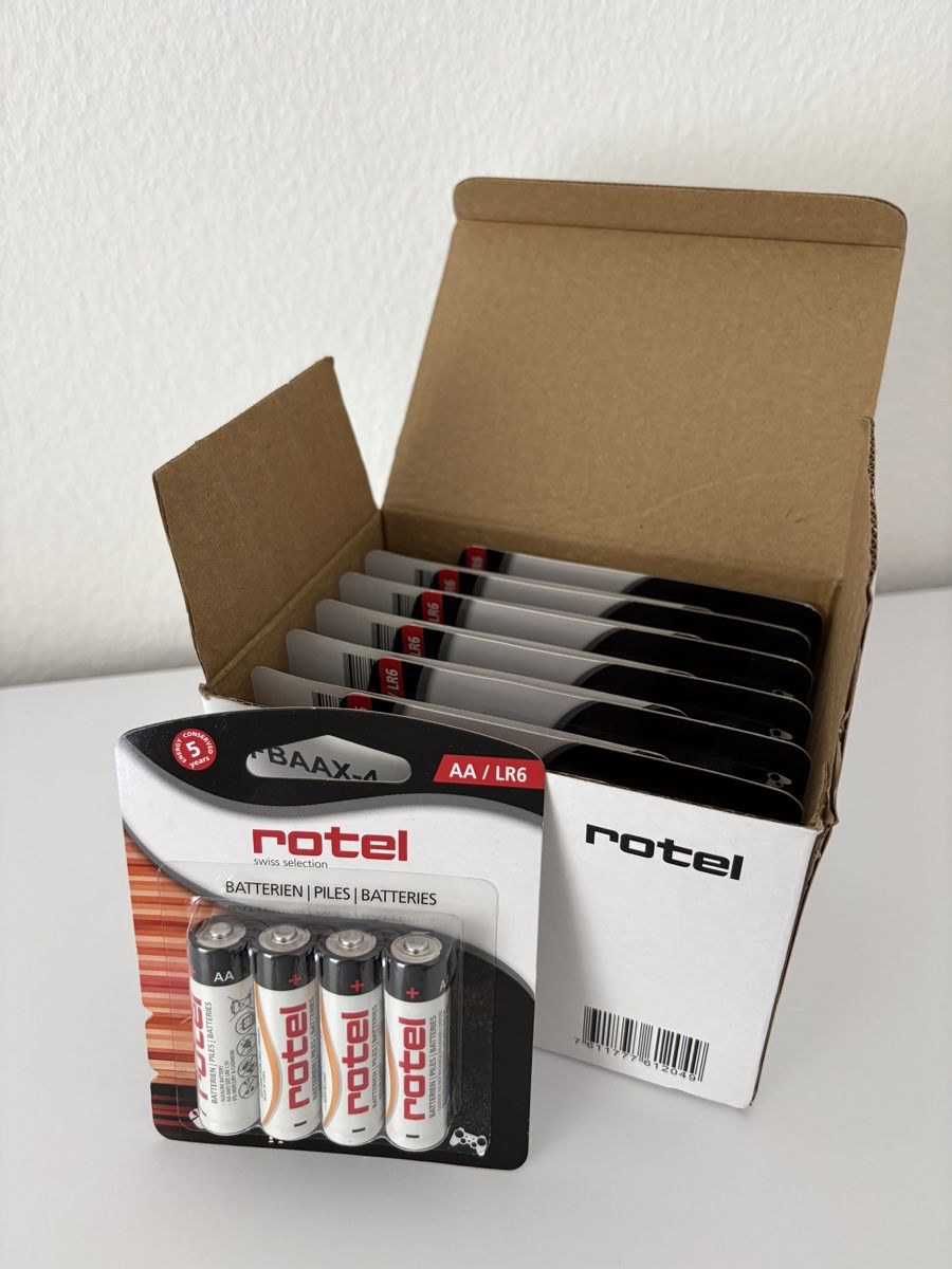 Caricatori & Batterie: 48x Rotel AA/LR6 Batterien – Nuovo e nell'imballaggio originale da Gossau SG venduto da Sekki0407