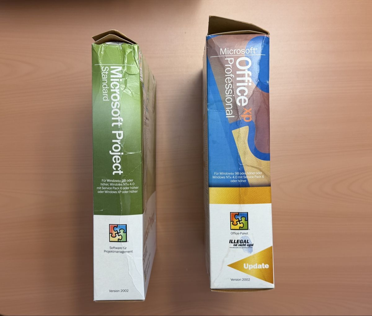 Microsoft Software: Microsoft Office XP und Project „Big Box“ – Usato da Rüti ZH venduto da second.life 1