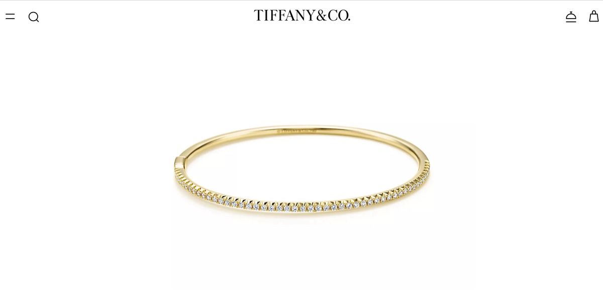 Tiffany & Co. Bracciali & Braccialetti: Tiffany & Co. Micro Armreife – Usato da Zürich venduto da Centralwatches