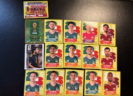 Panini World Cup 2026 Stickers Mexico Team Set