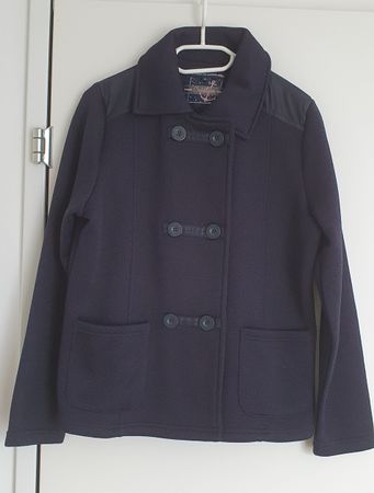 Kurzjacke dunkelblau Gr. 38 - neuwertig