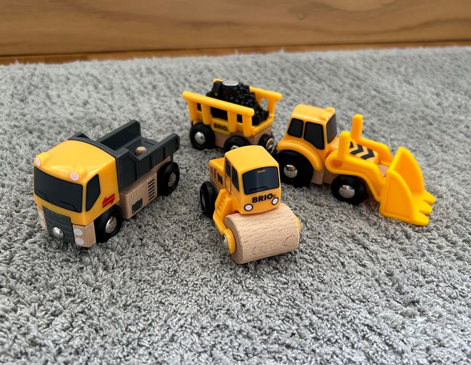 Véhicules De Chantier Pour Garçons De 3 à 7 Ans – Coffret 50 Pièces Avec Camions, Pelleteuse, Grue, Effets Sonores Et Lumières