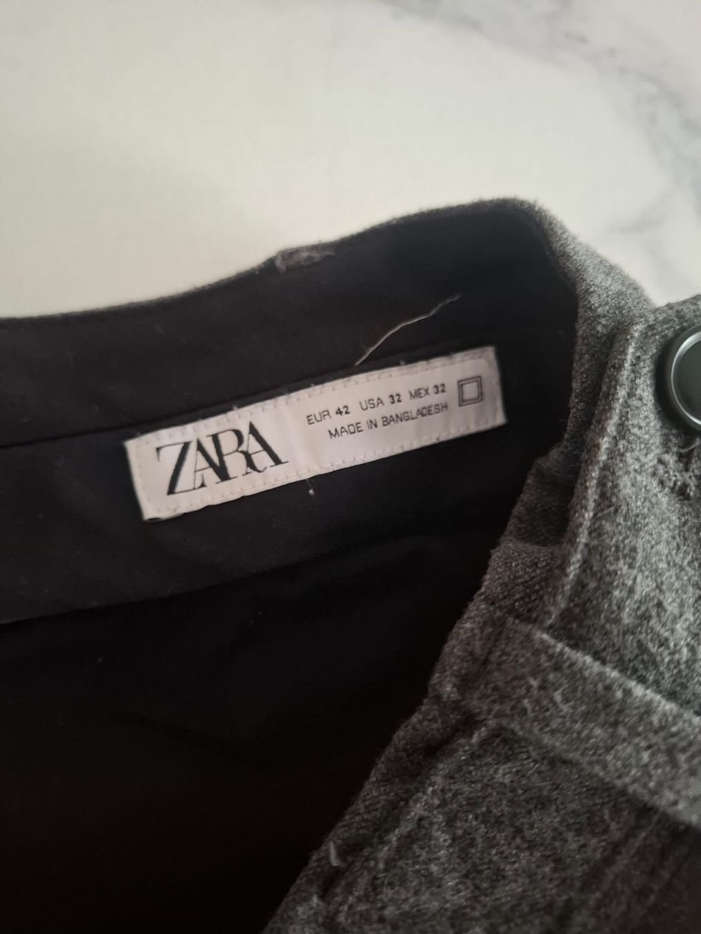 Zara Hosen: Zara Herren Hose, Gr. 42, Grau – Gebraucht aus Massagno von Michaela.F 3