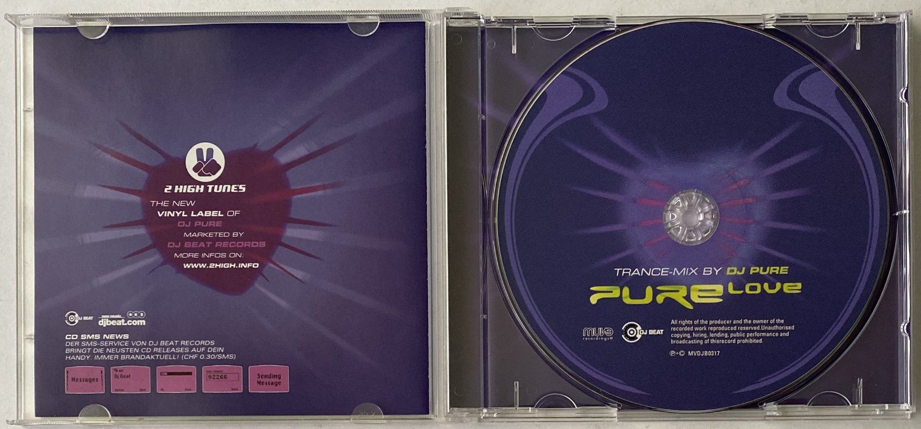 CD: DJ Pure, Pure Love – Nuovo (secondo la descrizione) da Flums venduto da Asquillo 2