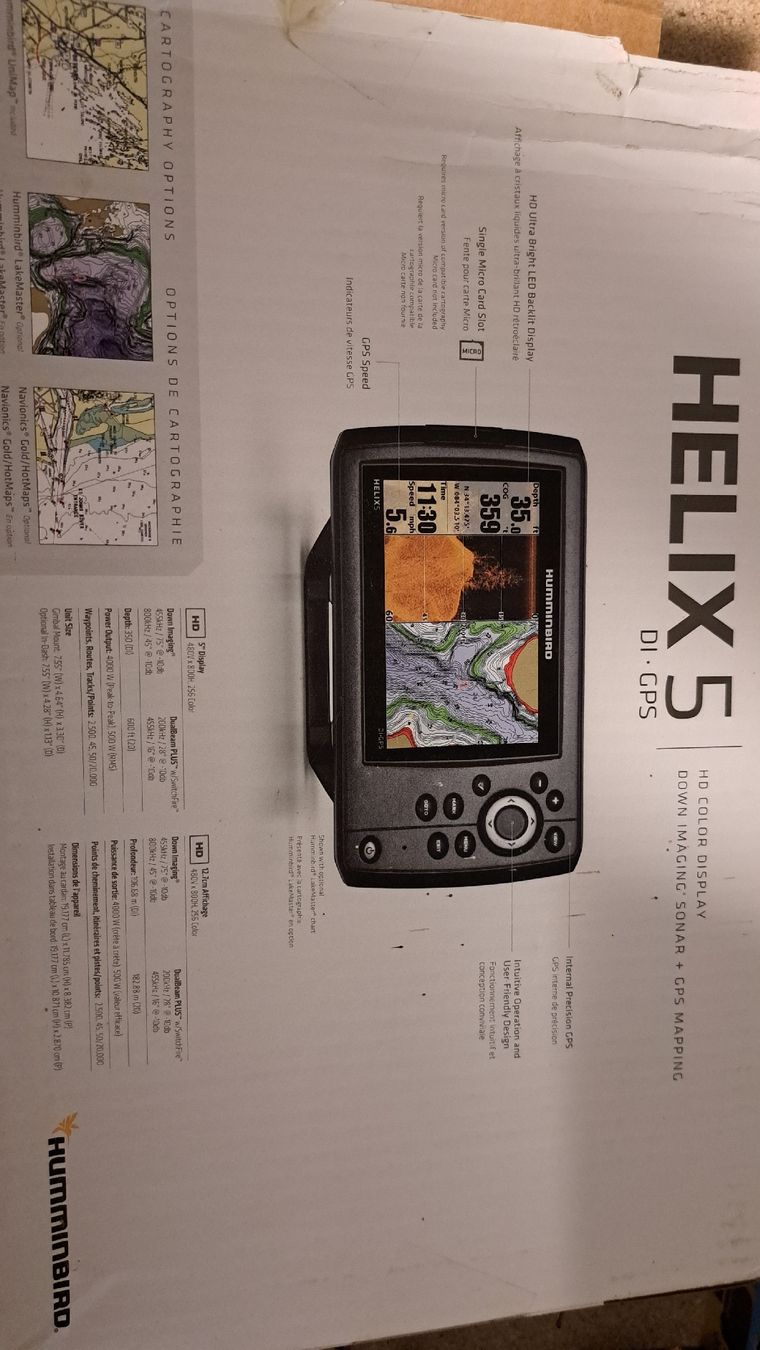 Humminbird Accessori: Fischfinder Humminbird Helix 5 – Usato da Interlaken venduto da HADA75 1