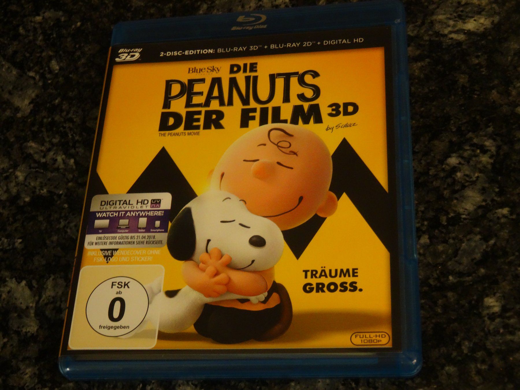 Tutti i DVDs: Die Peanuts der Film 3D + 2D Blu-ray – Usato da Olten venduto da Disc-Verkauf
