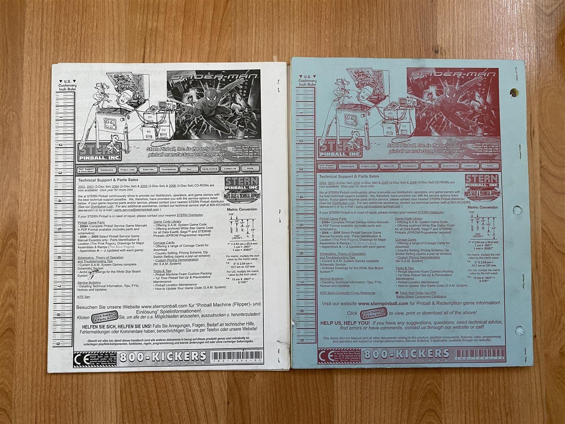 Flipper: Flipper Handbuch Spider-Man (Stern 2007) – Usato da St.Gallen venduto da kingsamas 1