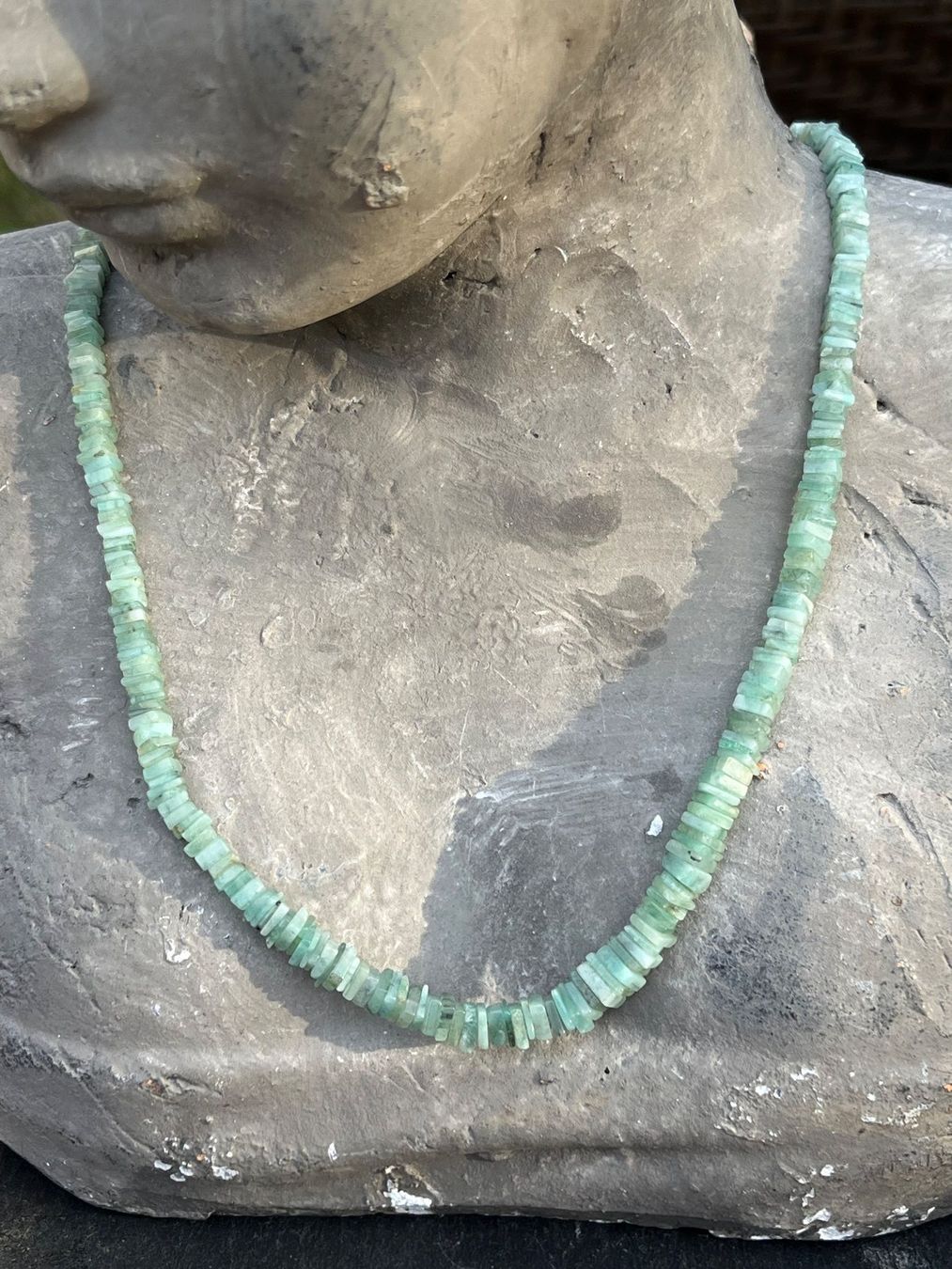 Catenine: Smaragd Kette, Brasilien – Nuovo (secondo la descrizione) da Diegten venduto da hamofi57 1