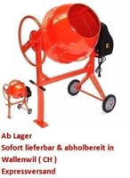 55447 - Betonmischer 140L Betonmischmaschine Mörtelmischer