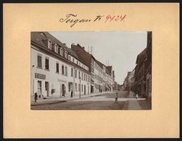 Fotografie Torgau, Bäckerstrasse mit Co