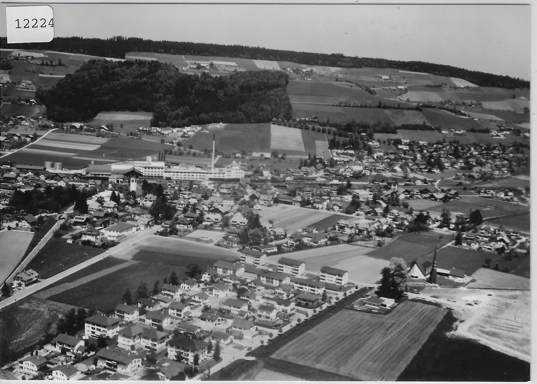 Cartoline postali: Flugaufnahme Konolfingen BE – Usato da Ettingen venduto da Kartenplanet