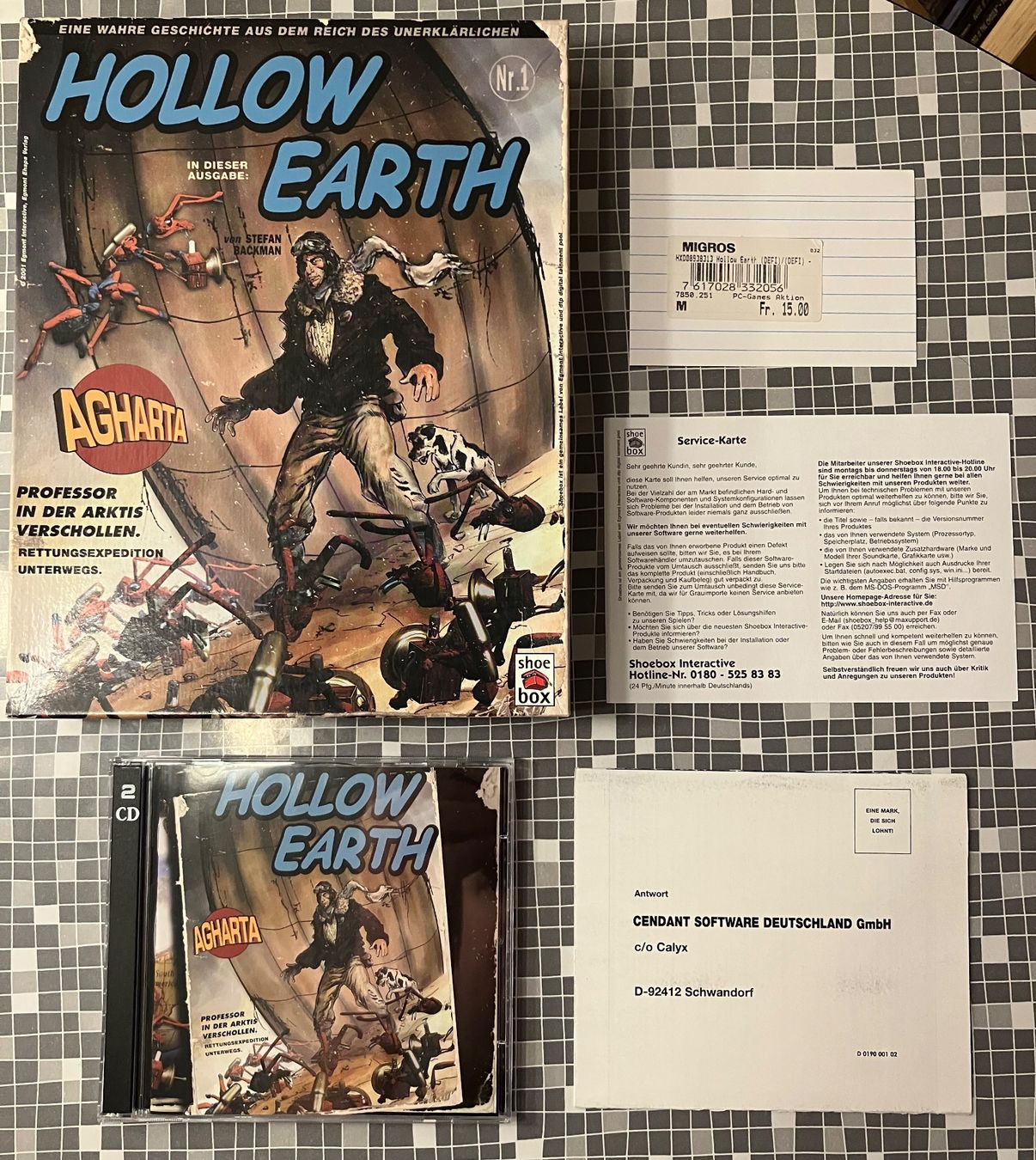 Giochi: Hollow Earth: Agharta (PC, 2000, deutsch) – Usato da Winkel venduto da Asdas87 3