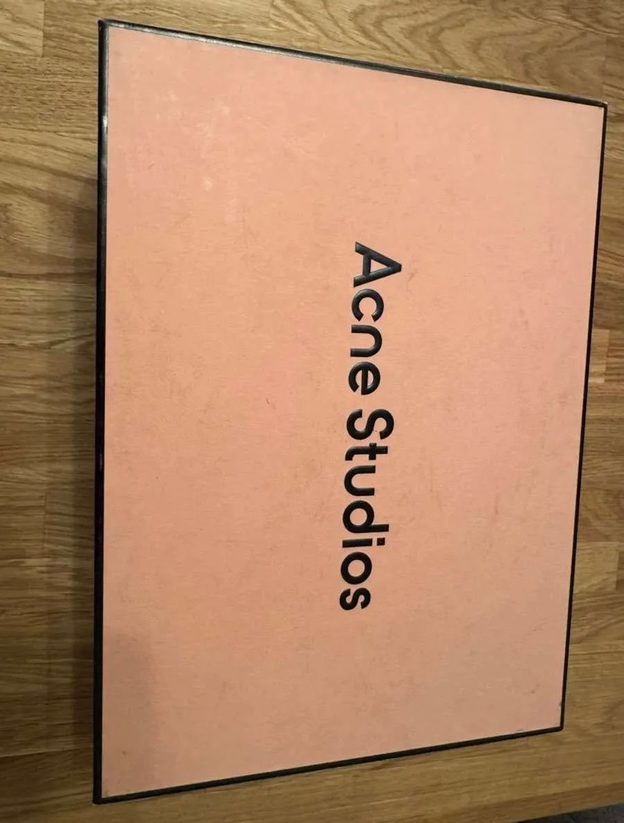 Acne Studios Scarpe da uomo: Acne Studios Augustin Sneakers, Gr. 38, weiss – Usato da Triesen venduto da atos87 6
