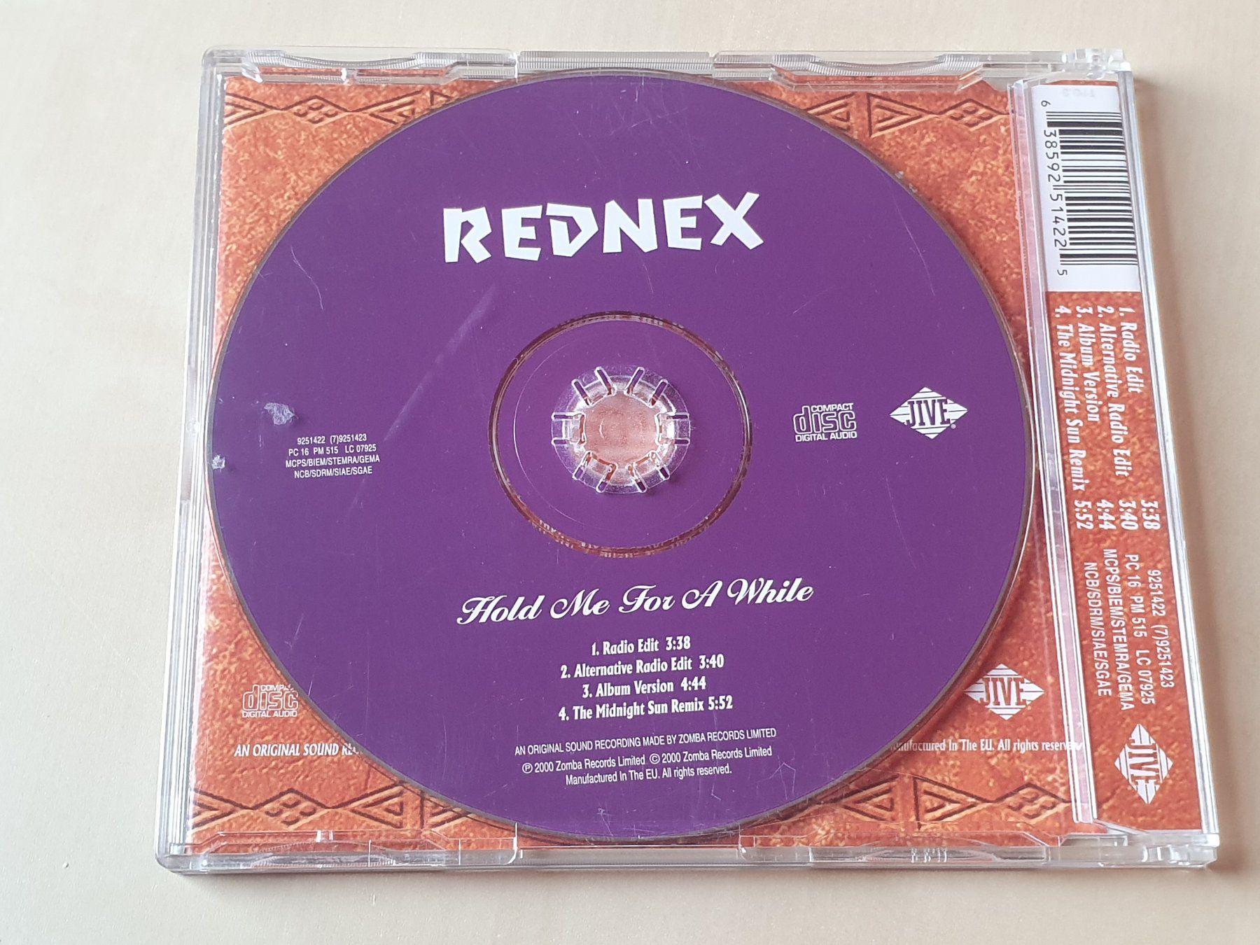 CDs: Rednex Hold Me For A While – Gebraucht aus Stansstad von collectorsshop 1