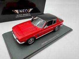 Jensen Interceptor III ROT/SCHWARZ 1:43 NEO