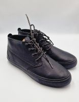 Pointer Herren Leder Sneakers Schwarz Gr. 42.5 – Neu