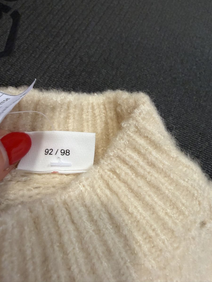 S.Oliver Maglioni & Felpe: s.Oliver Pullover beige mit Blumen Grösse 92/98  – Usato da Pratteln venduto da Daily88 3