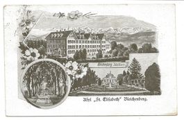 Asyl "St. Elisabeth" Bleichenberg (SO) Stempel Zuchwil 1923