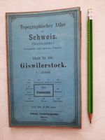 Topographischer Atlas Schweiz, Giswilerstock 1904, 1:50000
