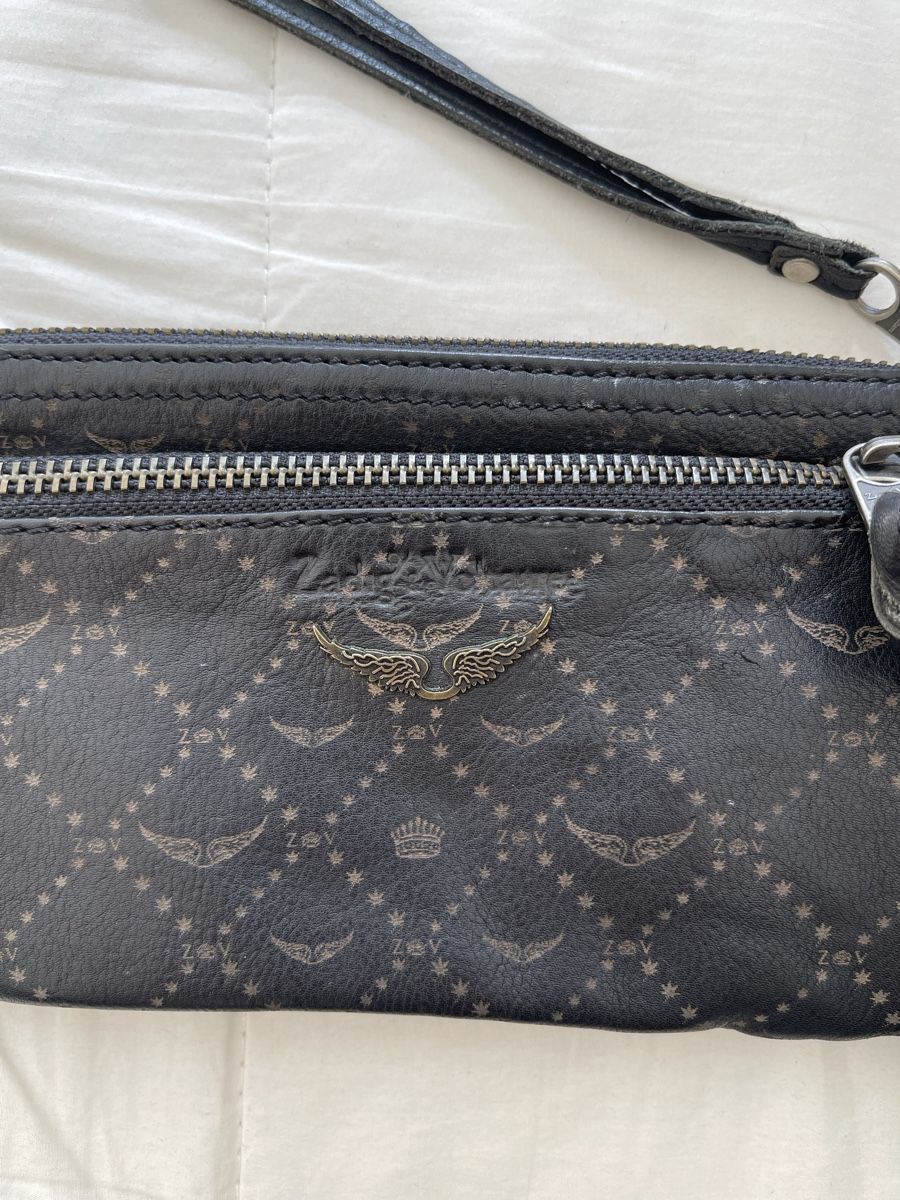 Zadig & Voltaire Taschen für Damen: Zadig & Voltaire Lederclutch – Gebraucht aus Lenzburg von CelinaS01 5