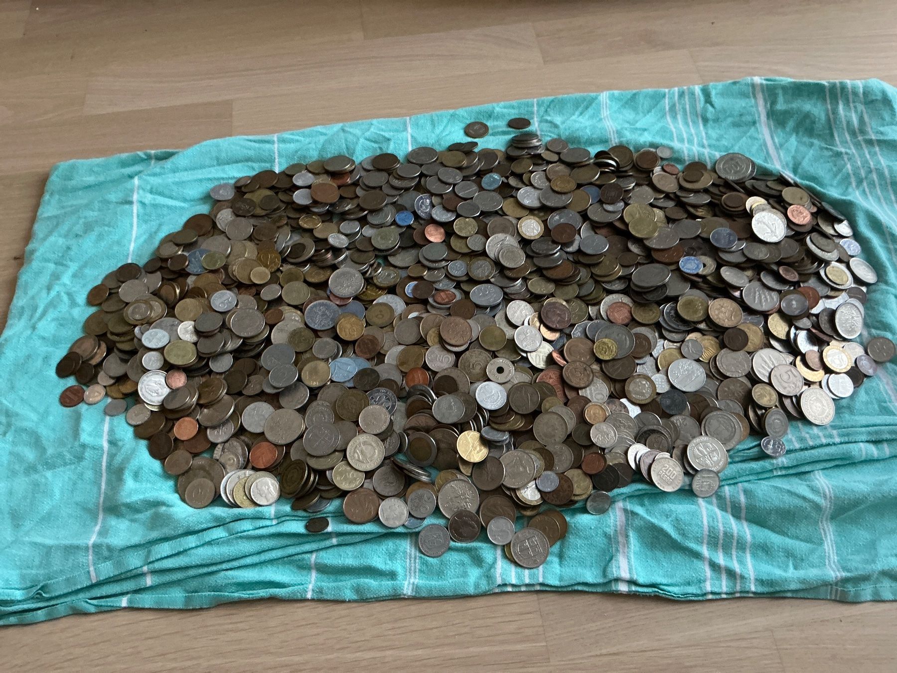 Alle Münzen: 9 Kg weltweit Lot G – Gebraucht aus Dietikon von Numi2000