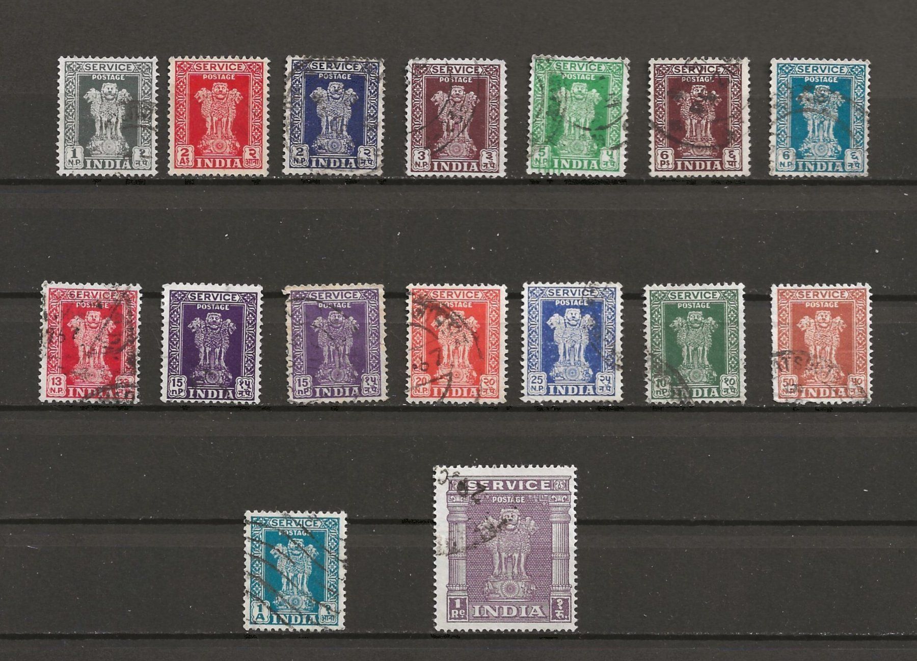 Alle Briefmarken: Briefmarken  Indien – Gebraucht aus Susten von lmf_98wh